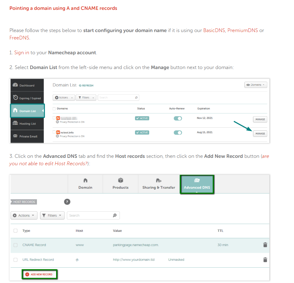 How To Connect Namecheap Domain To Shopify