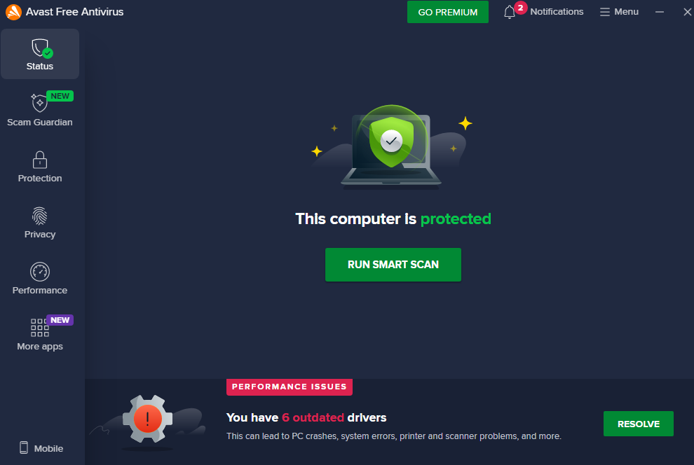 avast free antivirus